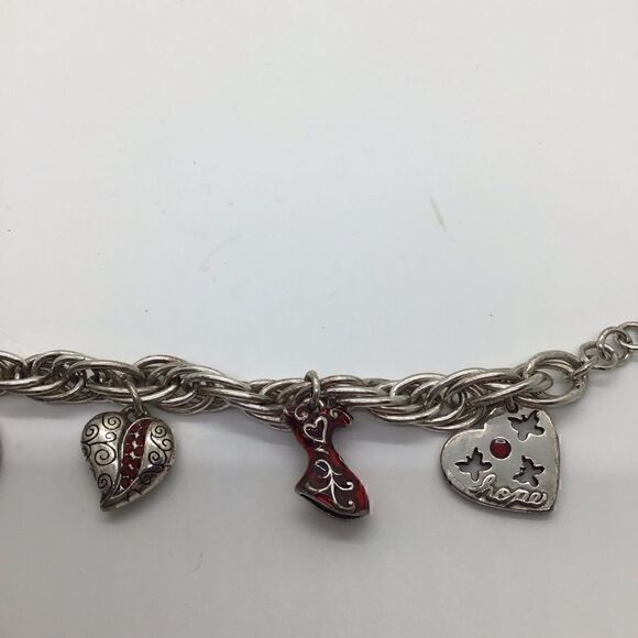 Brighton Red Heart bracelet - Picture 4 of 7